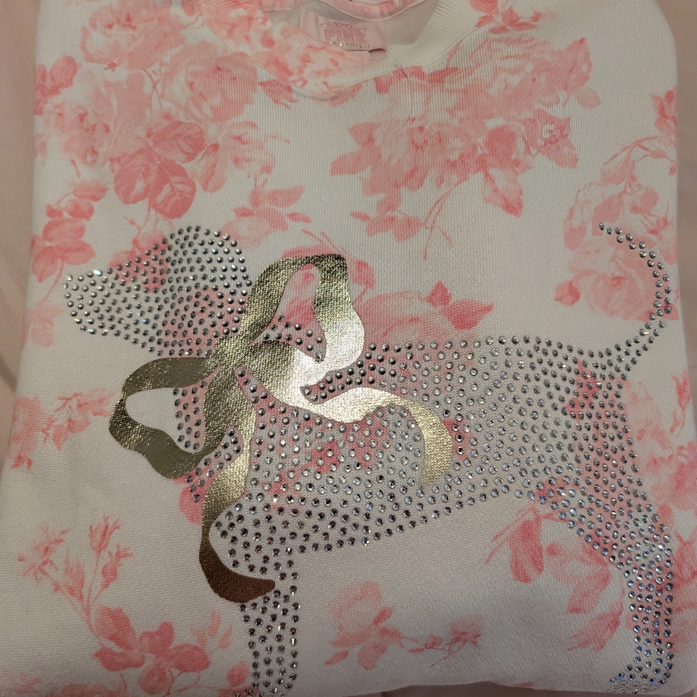 PINK Victoria's Secret Floral Print Top